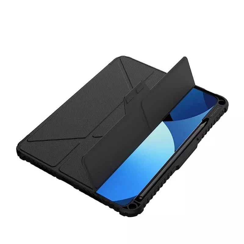 کیف کلاسوری نیلکین مدل Bumper Pro Leather Multi-Angle Folding مناسب برای تبلت اپل iPad Pro 11 2025  Pro 11 2024