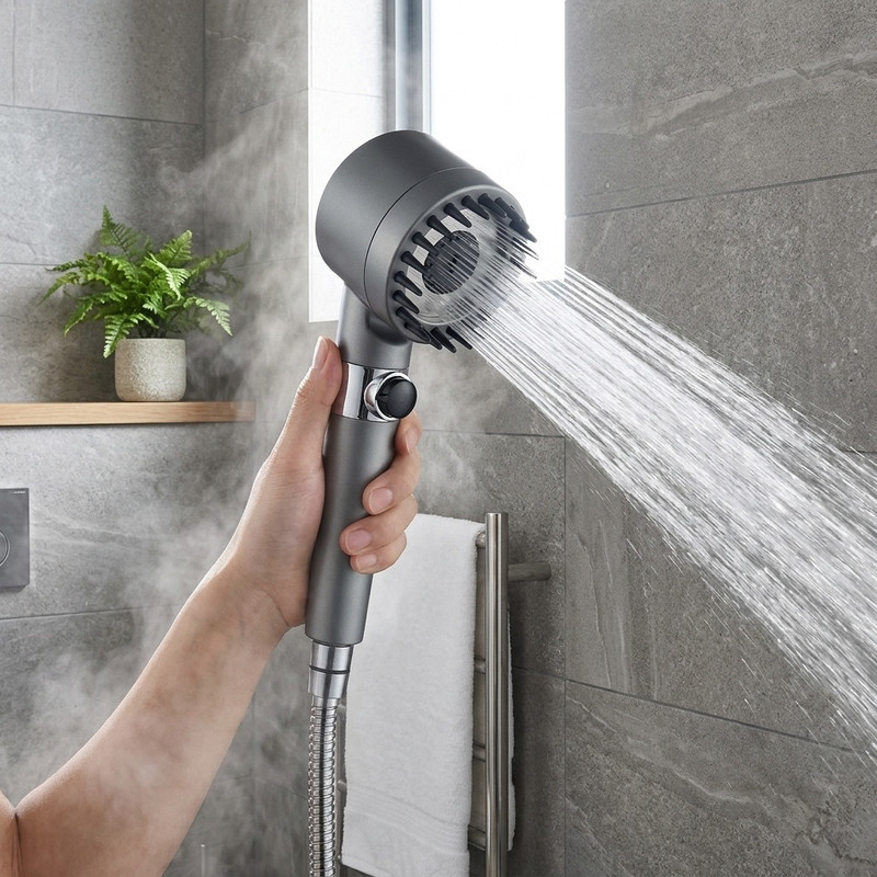 سردوش حمام مدل توربو ماساژور دار