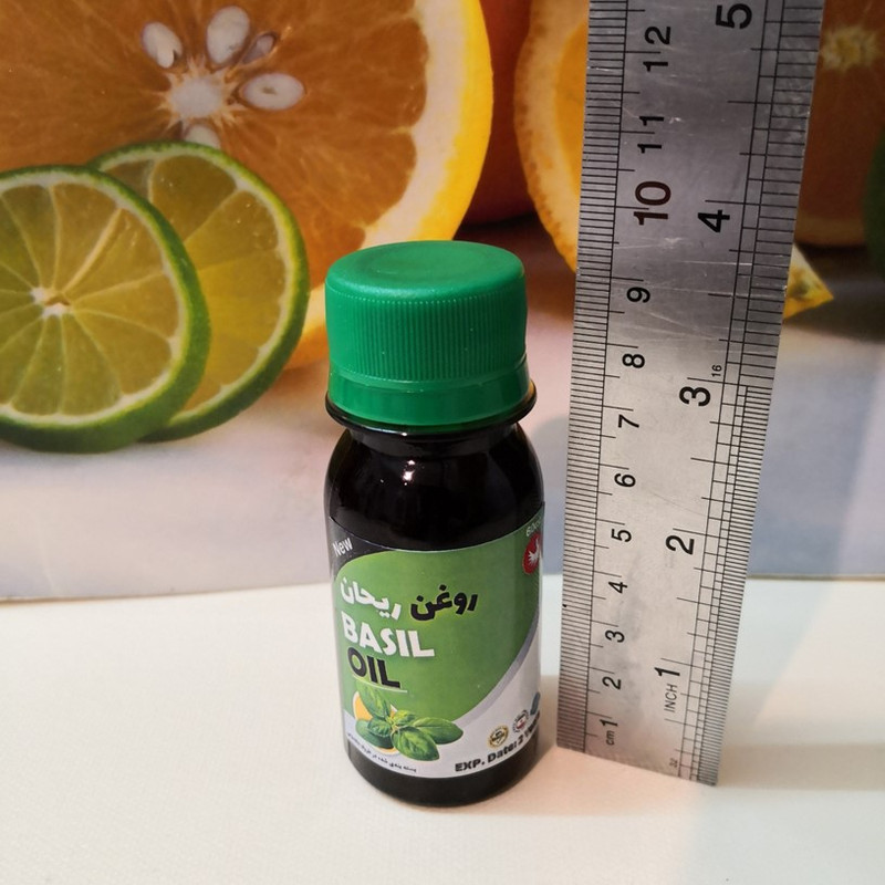 روغن ریحان پامکا مدل پایه حجم 60 میلی لیتر