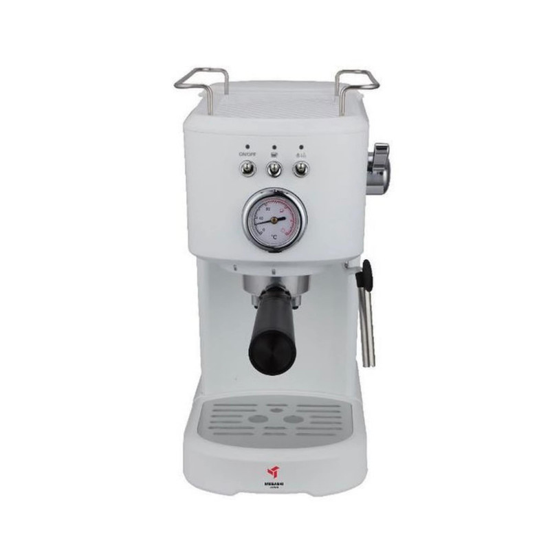 اسپرسوساز 1200 میلی‌لیتری مباشی مدل ECM-2040، مناسب تهیه اسپرسو، کاپوچینو، کافه لاته، ماکیاتو و موکا، دارای سینی چکه گیر، سیستم گرم کردن فنجان