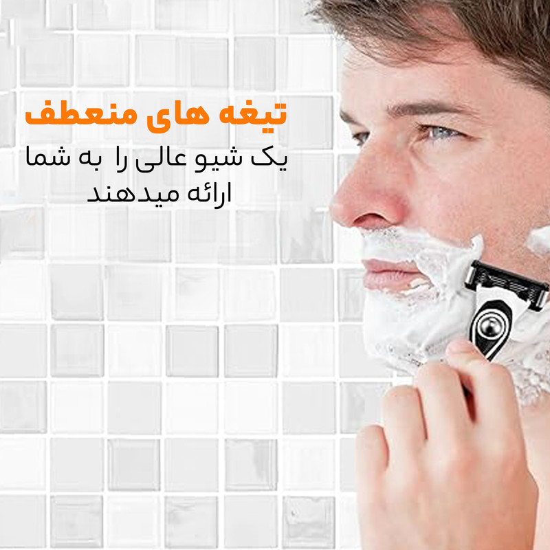 خود تراش بیک مدل HYBRID FLEX 5  بسته 2 عددی