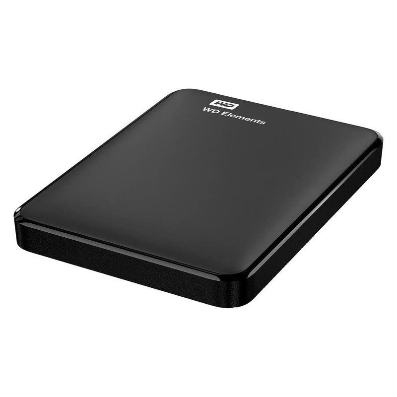 هارد اکسترنال وسترن دیجیتال مدل Elements  ظرفیت چهار ترابایت دارای رابط USB Type-A 3.2