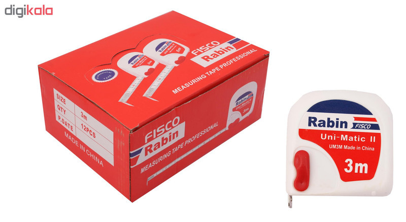 متر 3 متری فیسکو مدل Uni-Matic001