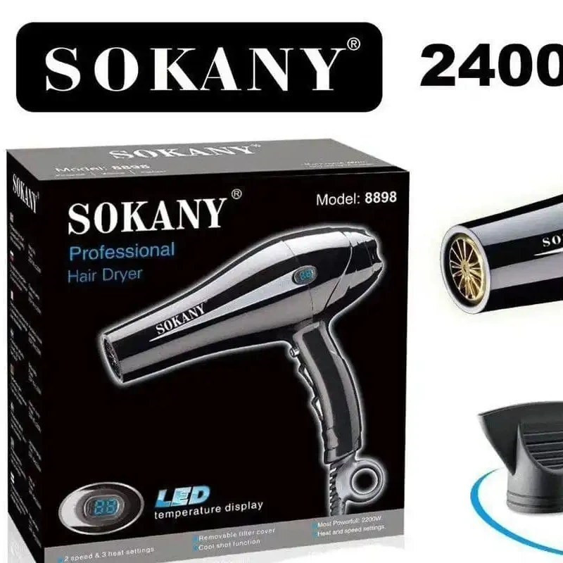 سشوار حرفه ای 2200 وات سوکانی مدل 8898