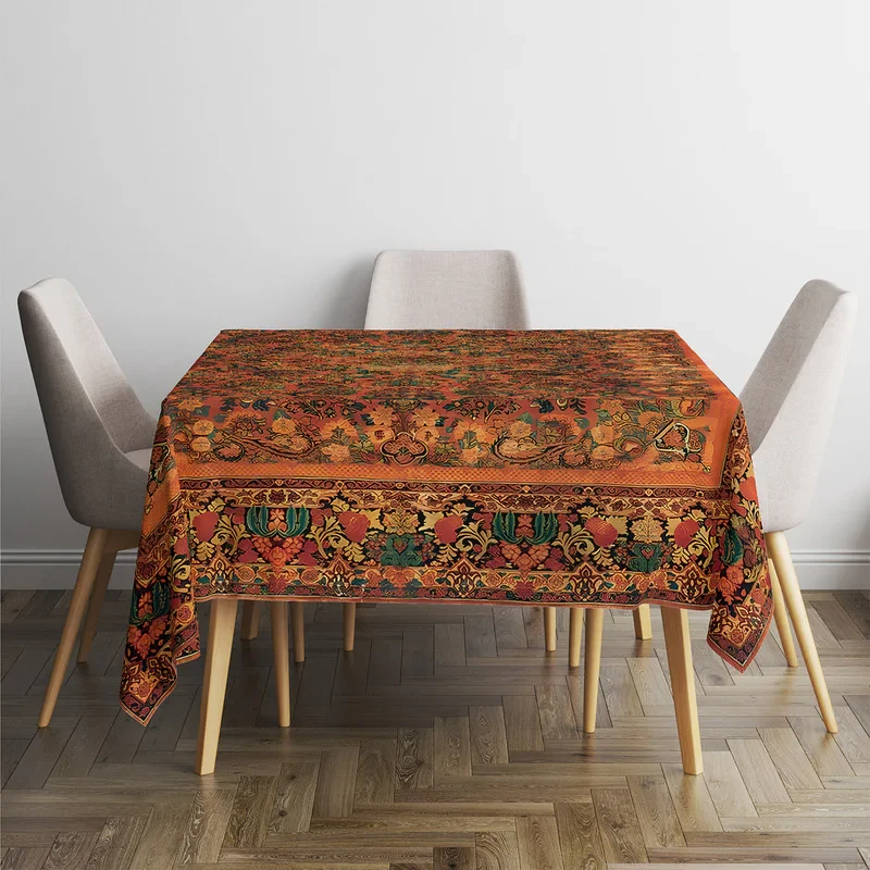 رومیزی طرح فرشینه مدلme007