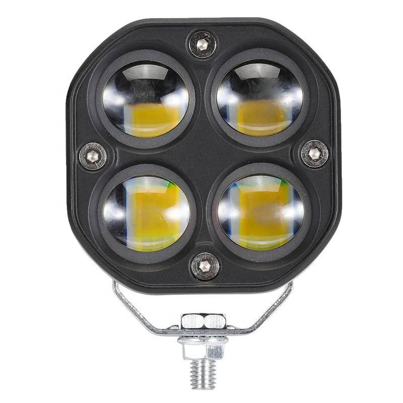 پروژکتور خودرو اچ اف دی مدل DRL-4  بسته دو عددی