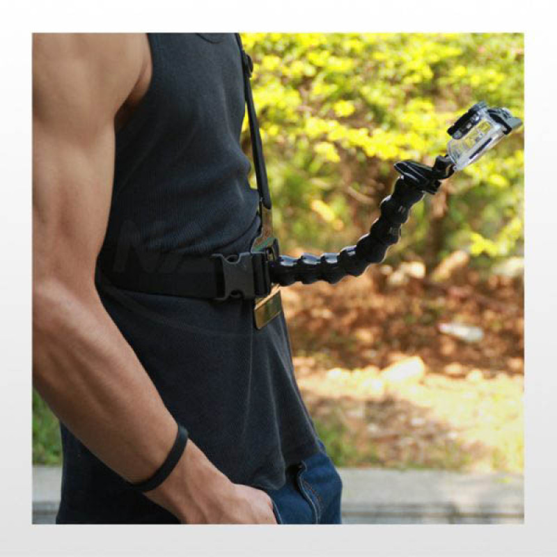پایه نگهدارنده دوربین مدل Gooseneck Clamp مناسب برای دوربین ورزشی گوپرو