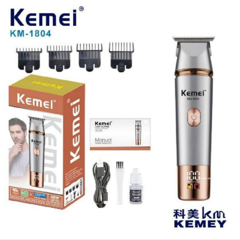 ماشین اصلاح موی سر و صورت شارژی کیمی مدل KM-1804