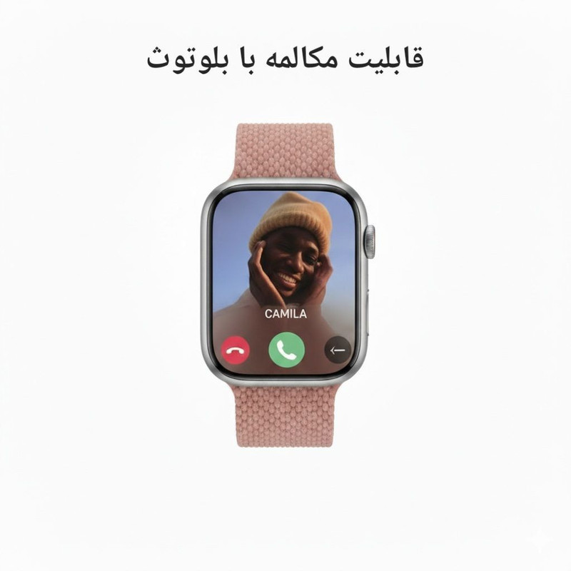 ساعت هوشمند 46 میلی متری ام تی کا مدل Series11 7+1 با بند سیلیکونی به همراه هدفون بلوتوثی