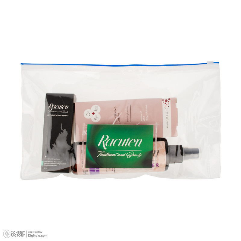 مجموعه مراقبت از پوست راکوتن مدل روشن کننده مجموعه 3 عددی