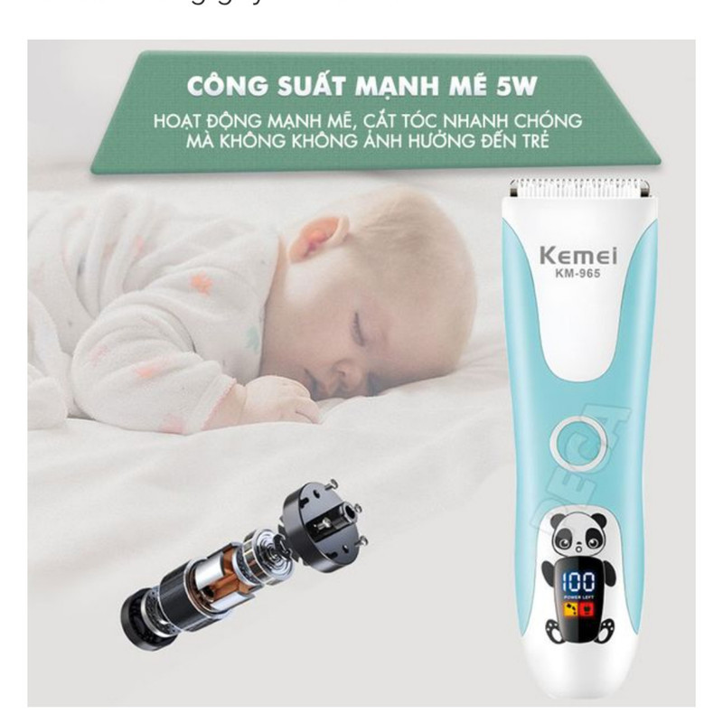 ماشین اصلاح موی سر و صورت شارژی کیمی مدل KM-965