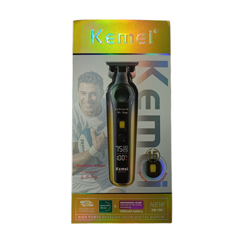 ماشین اصلاح موی سر و صورت شارژی کیمی مدل km-1583