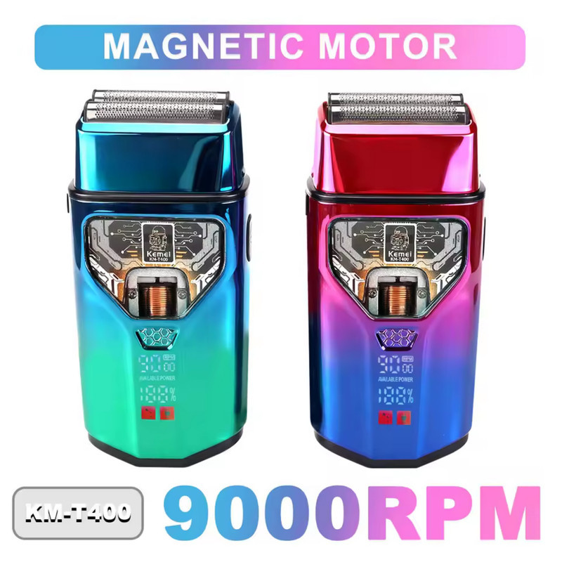 ماشین اصلاح موی صورت شارژی کیمی مدل KM-T400