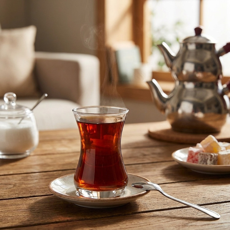 استکان پاشاباغچه مدل اینجه بل کد 42381