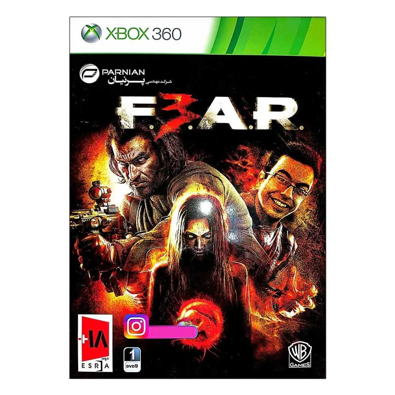 بازی FEAR مخصوص xbox360 نشر پرنیان