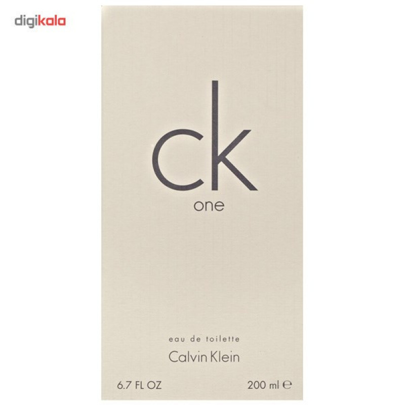 ادو تویلت مردانه کلوین کلاین CK One حجم 200ml