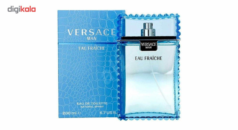 ادو تویلت مردانه ورساچه مدل Versace Man Eau Fraiche حجم 200 میلی‌لیتر