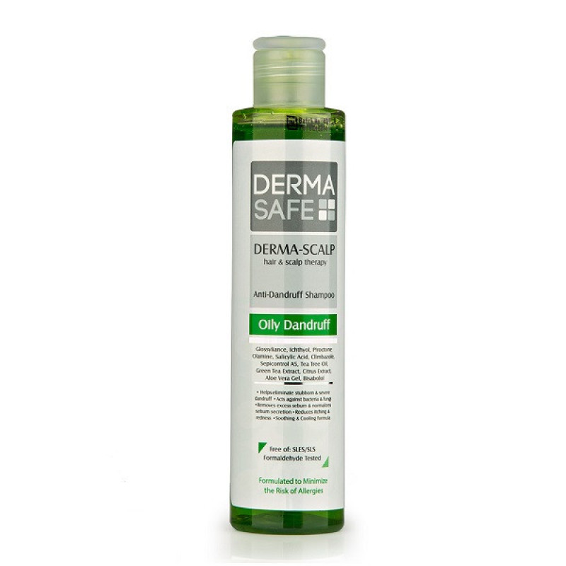 شامپو مو درماسیف مدل Oily Dandruff حجم 200 میلی لیتر