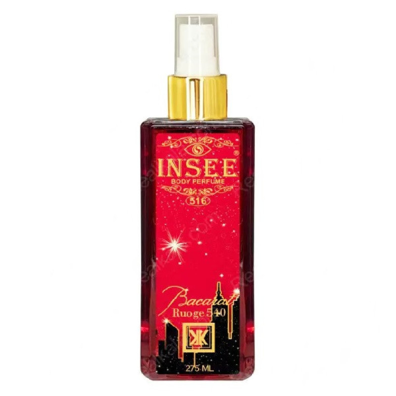 بادی اسپلش زنانه اینسی مدل BACARAT ROUGE 540 حجم 250 میلی لیتر