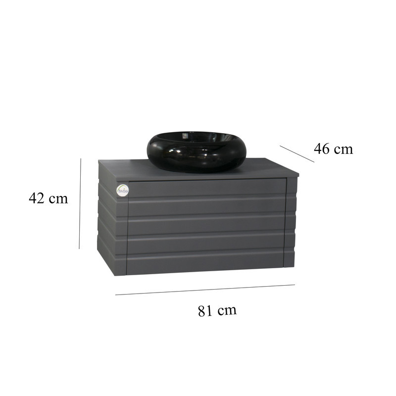 کابینت روشویی توییس مدل tws - 1007 M به همراه آینه