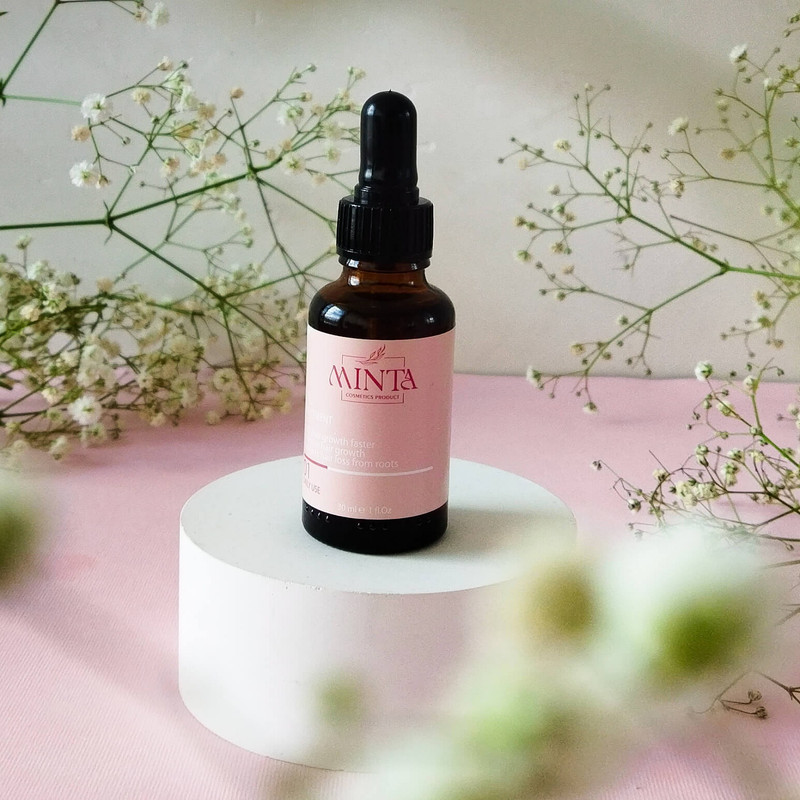 روغن تقویت کننده مو مینتا مدل Treatment حجم 30 میلی لیتر