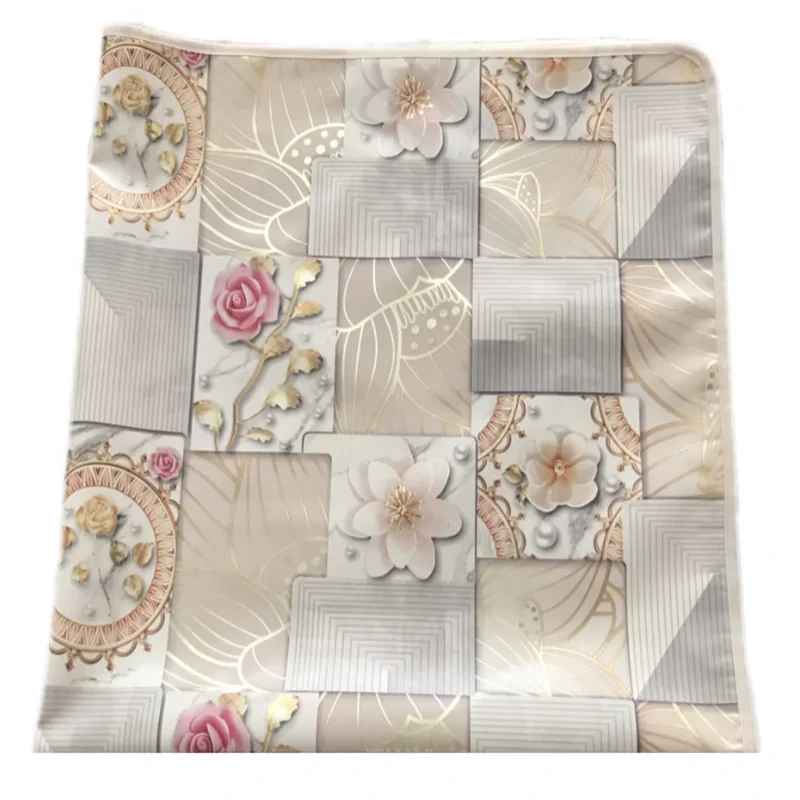 سفره 10 نفره مدل لایت طرح پشت نخی سایز 200×140 سانتی متر