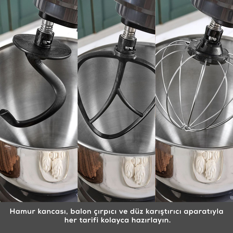 همزن کاسه‌دار 5 لیتری کاراجا مدل Maestrochef Stella