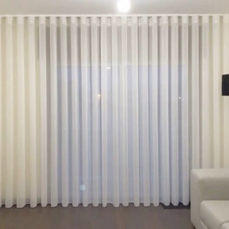 پرده مدل حریر ساده مینیمال سایز 275 × 730 سانتی‌متر
