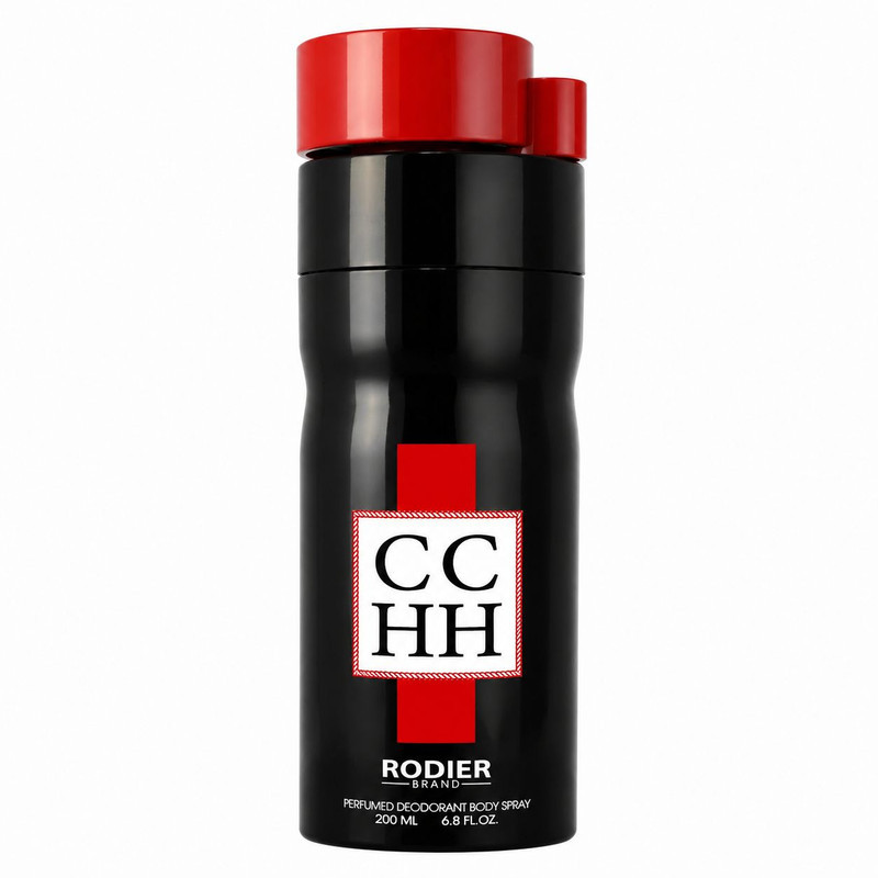 اسپری دئودورانت مردانه رودیر مدل CCHH حجم 200 میلی‌لیتر