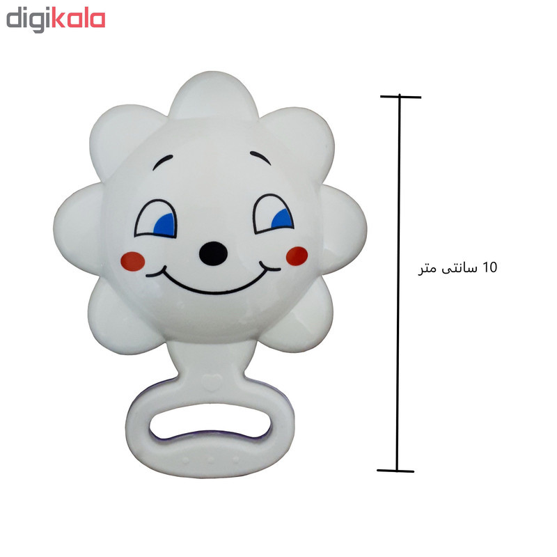 جغجغه مدل Baby Teethers مجموعه 6 عددی