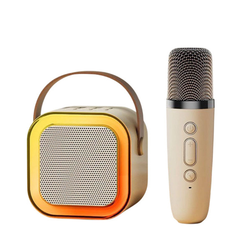 اسپیکر بلوتوثی قابل حمل مدل KARAOKE به همراه میکروفن