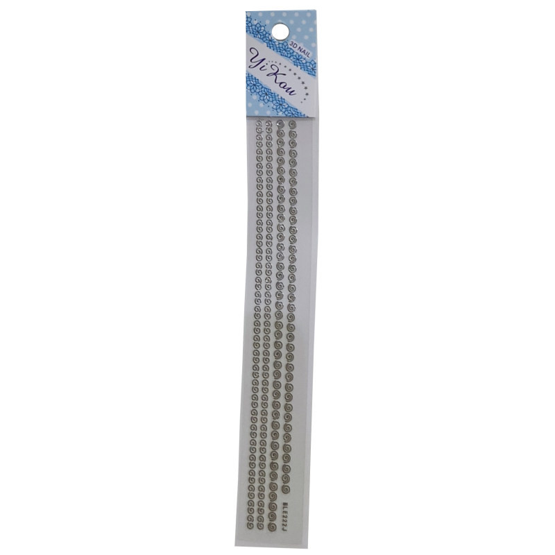 استیکر طراحی ناخن مدل P01 مجموعه 6 عددی
