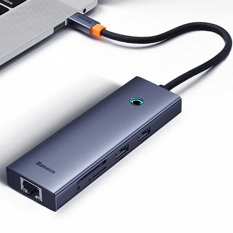 هاب 7 پورت USB-C باسئوس مدل BS-OH112