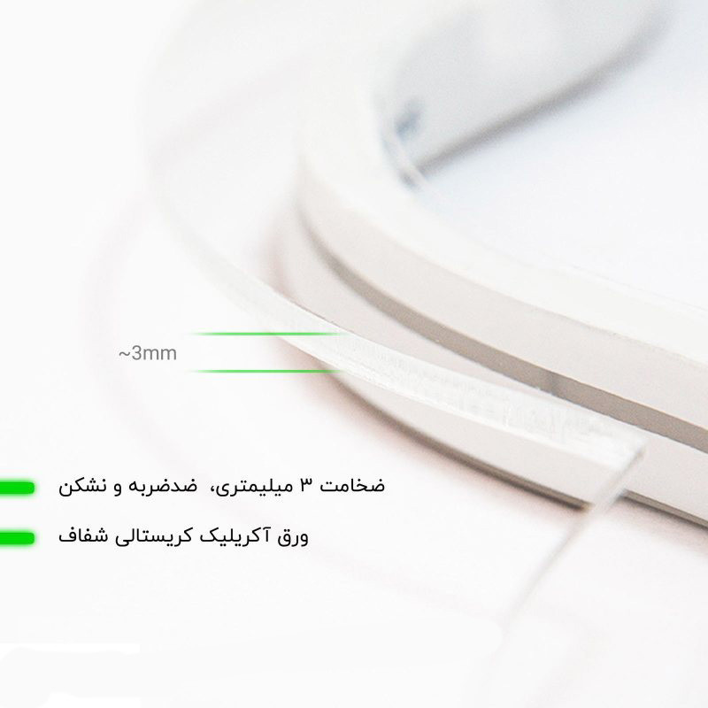 ریسه ال ای دی مدل نئون فلکسی 12V طول 0.5 متر