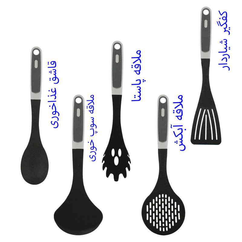 سرویس کفگیر و ملاقه 5 پارچه روتا مدل RT - 410