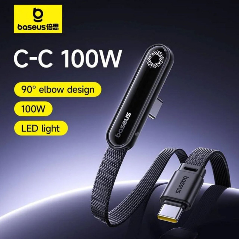 کابل USB-C بیسوس مدل MVP3 GAMING 100W  طول 1 متر