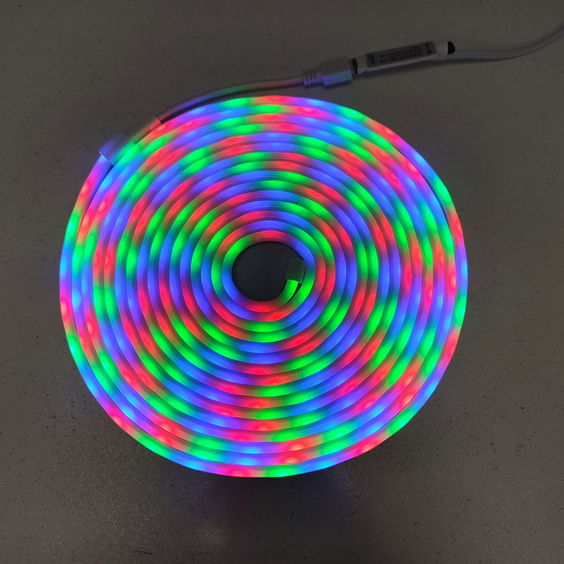 ریسه ال ای دی مدل فلکسی 12v 3528-RGB طول 5 متر