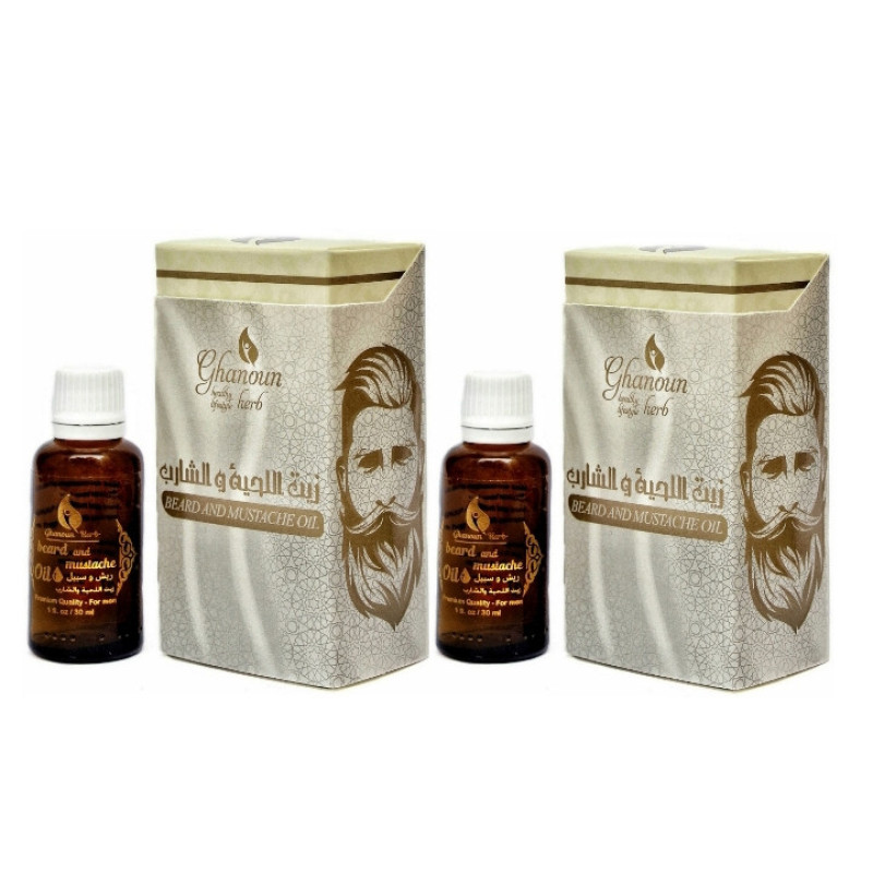 روغن تقویت کننده ریش و سبیل گیاه قانون مدل 2 حجم 30 میلی لیتر مجموعه 2 عددی