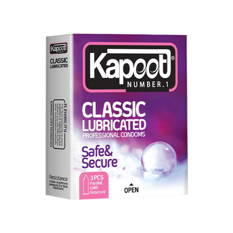 کاندوم کاپوت مدل Delay Fruity Cream بسته 12 عددی به همراه کاندوم کاپوت مدل Classic Lubricated بسته 3 عددی