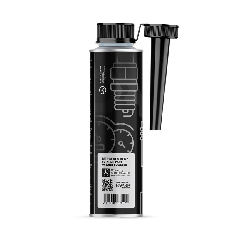 مکمل سوخت خودروهای بنزینی مرسدس بنز مدل MB-OC100BV حجم 250 میلی لیتر بسته ۱۲ عددی