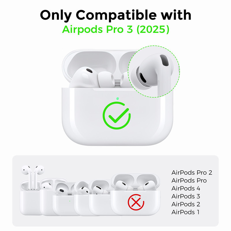 کاور آها استایل مدل WG183 مناسب برای کیس هدفون بی سیم اپل AirPad Pro 3
