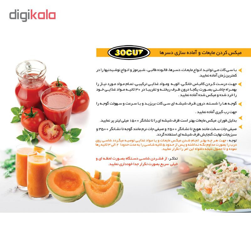 غذاساز سی کات کد 100000115