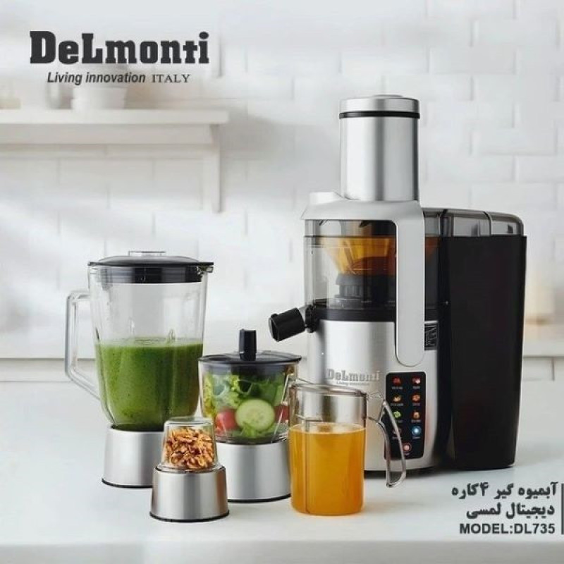 آبمیوه‌گیری چند کاره 1000 وات دلمونتی مدل DL735