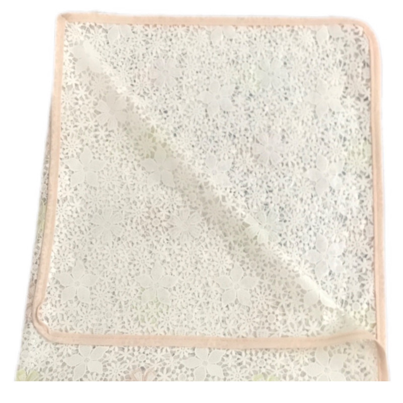 سفره 8 نفره مدل رویال طرح گیپور کد 01 سایز 140×140 سانتی متر