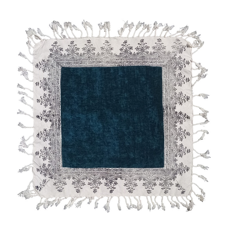 رومیزی مدل مخمل سایز 40x40 سانتی‌متر