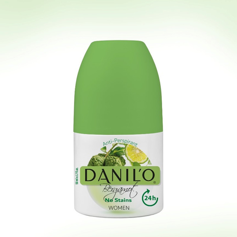 رول ضد تعریق زنانه دنیلو مدل bergamot حجم 50 میلی لیتر به همراه رول ضد تعریق زنانه مدل angelica