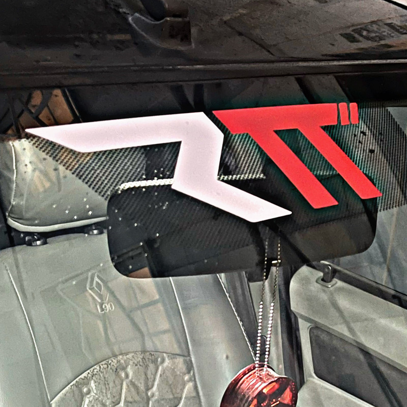 برچسب بدنه خودرو طرح Rtt مدل 01