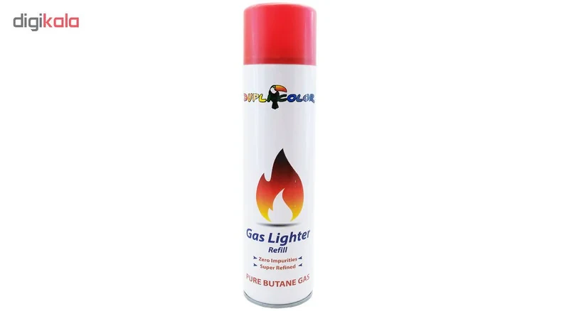 اسپری کپسول گاز فندک دوپلی کالر مدل Super Refined حجم 300 میلی لیتر بسته 3 عددی