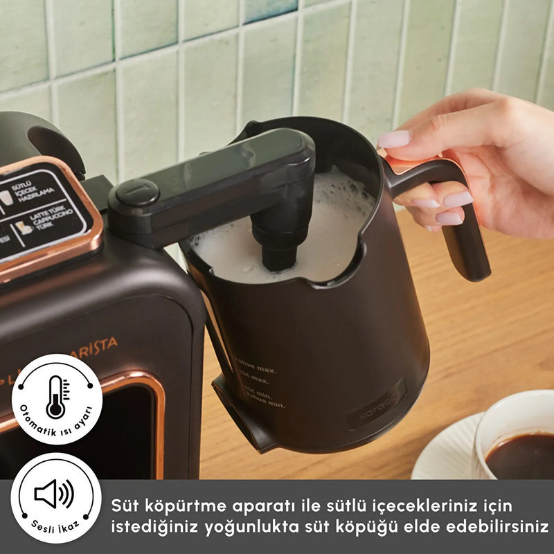 قهوه‌ساز کاراجا مدل Hatır Plus Barista 6 in 1