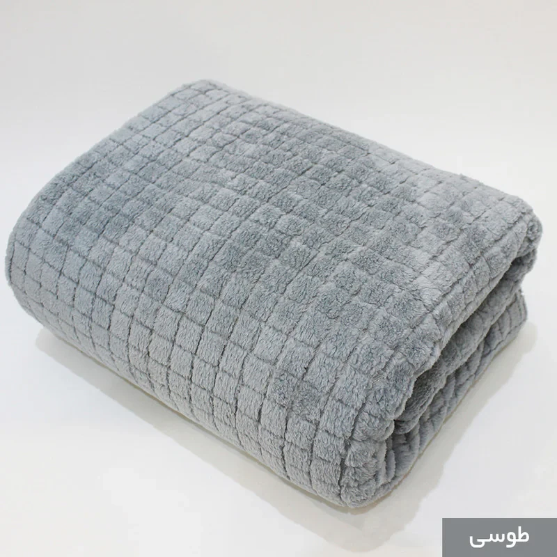 شال مبل و تخت شاران هوم مدل مخملی سایز 250×170 سانتی متر